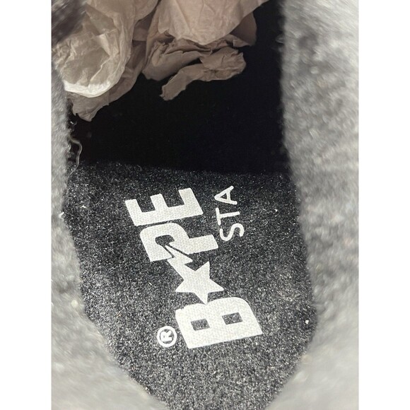 A Bathing Ape Bape Track Sta LT \'Black Grey\' Men’s Size 8 DS OG ALL (1C80191012) main image 16